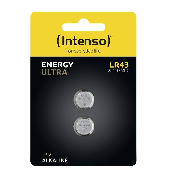 Intenso baterija LR43 Energy Ultra, 2kos Intenso baterija LR43 Energy Ultra, 2kos