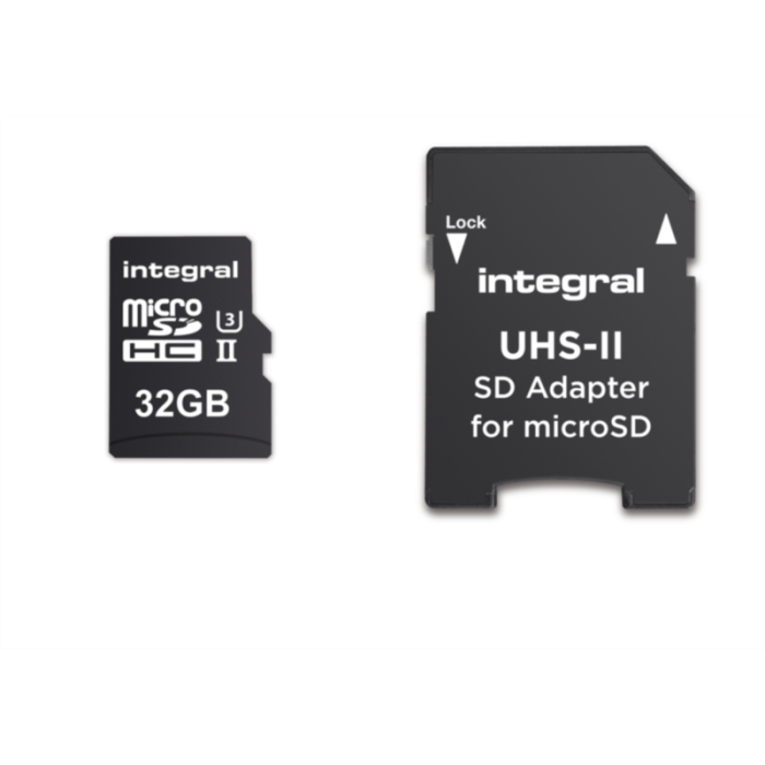 Integral 32GB microSDHC 280-240MB/s UHS-II V90 Integral 32GB microSDHC 280-240MB/s UHS-II V90