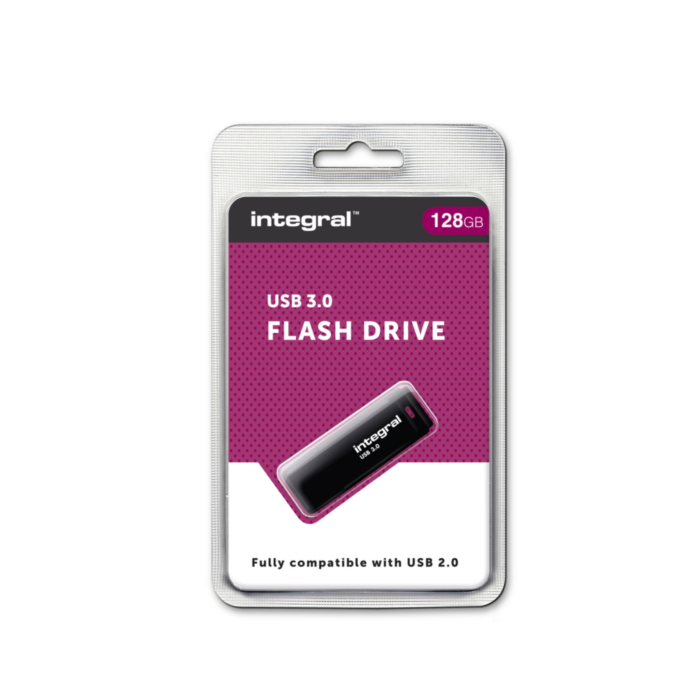 INTEGRAL BLACK 128GB USB3.0 spominski ključek