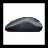 Logitech M185 Wireless mini miška, črna-siva