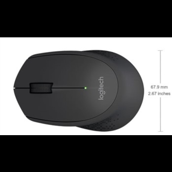 Logitech M280 Wireless miška, črna