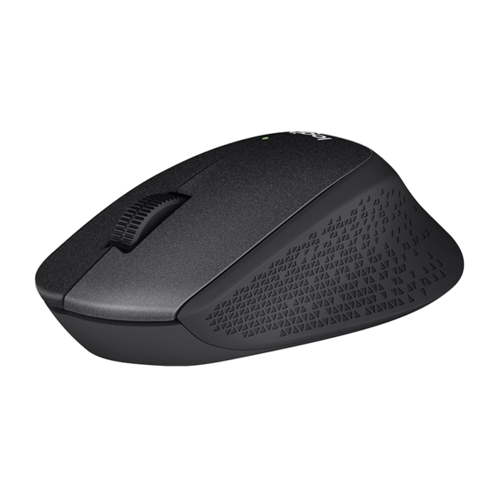 Logitech M330 Silent Plus brezžična miška, črna Logitech M330 Silent Plus brezžična miška, črna