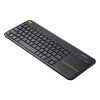 Brezžična tipkovnica Logitech K400 Plus Wireless Touch črna (Unifying, SLO gravura) Brezžična tipkovnica Logitech K400 Plus Wireless Touch črna (Unifying, SLO gravura)