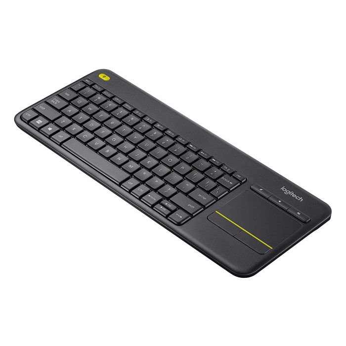 Brezžična tipkovnica Logitech K400 Plus Wireless Touch črna (Unifying, SLO gravura) Brezžična tipkovnica Logitech K400 Plus Wireless Touch črna (Unifying, SLO gravura)