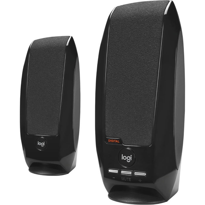 Logitech zvočniki 2.0 S150 RMS 1.2W USB črni Logitech zvočniki 2.0 S150 RMS 1.2W USB črni