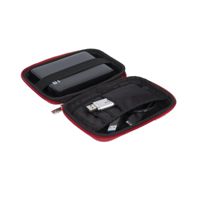 RivaCase rdeči etui za disk HDD 9101 RivaCase rdeči etui za disk HDD 9101