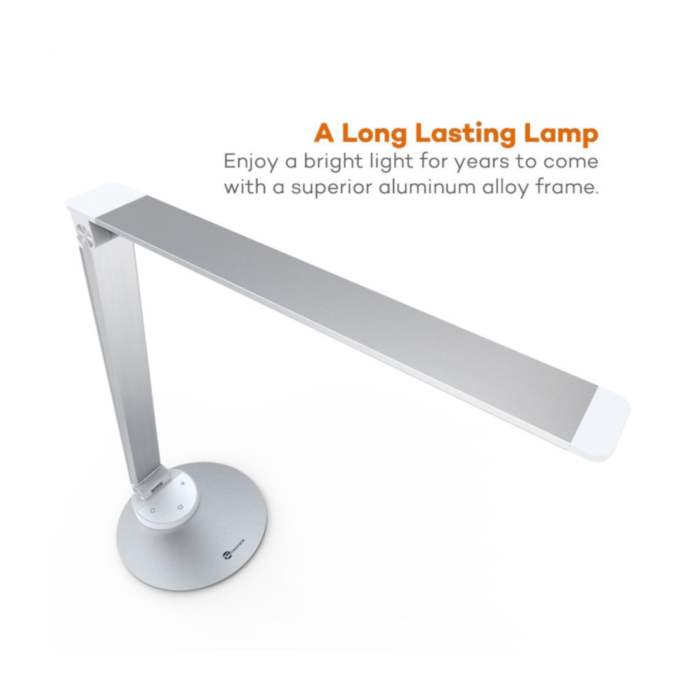 TaoTronics Minimalist LED namizna svetilka srebrna TT-DL19 TaoTronics Minimalist LED namizna svetilka srebrna TT-DL19
