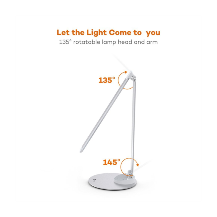TaoTronics Minimalist LED namizna svetilka srebrna TT-DL19 TaoTronics Minimalist LED namizna svetilka srebrna TT-DL19