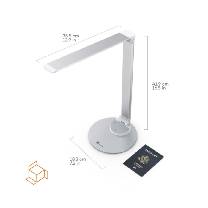 TaoTronics Minimalist LED namizna svetilka srebrna TT-DL19 TaoTronics Minimalist LED namizna svetilka srebrna TT-DL19