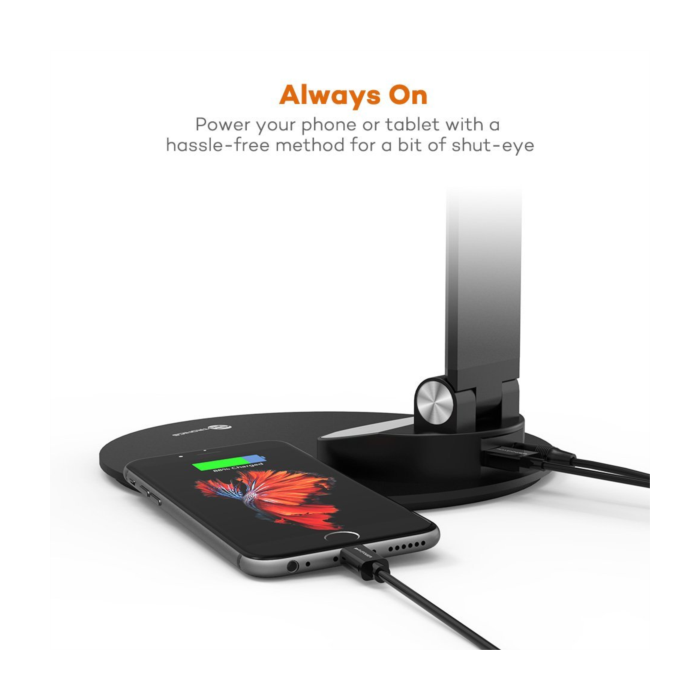 TaoTronics Minimalist LED namizna svetilka črna TT-DL19 TaoTronics Minimalist LED namizna svetilka črna TT-DL19
