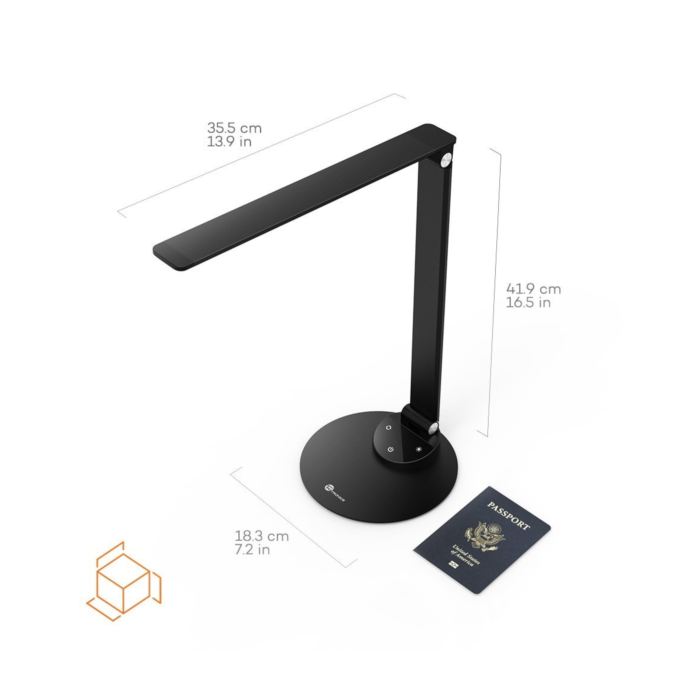 TaoTronics Minimalist LED namizna svetilka črna TT-DL19 TaoTronics Minimalist LED namizna svetilka črna TT-DL19