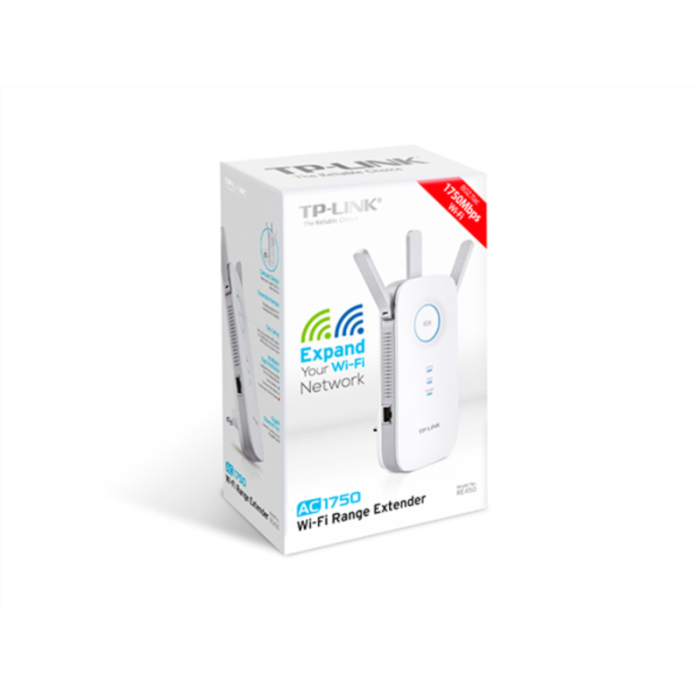 TP-LINK RE450 AC1750 WiFi Range Extender TP-LINK RE450 AC1750 WiFi Range Extender