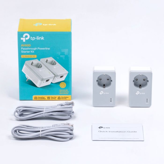 TP-LINK TL-PA4010P KIT AV600 Powerline Adapter z vtičnico TP-LINK TL-PA4010P KIT AV600 Powerline Adapter z vtičnico