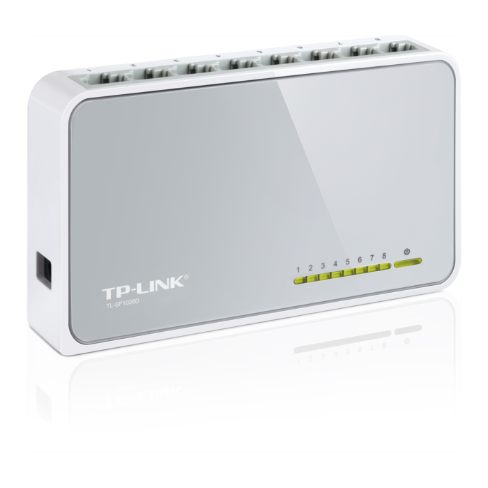 TP-LINK SF1008D 8 port SF1008D 100Mbps mrežno stikalo / switch TP-LINK SF1008D 8 port SF1008D 100Mbps mrežno stikalo / switch