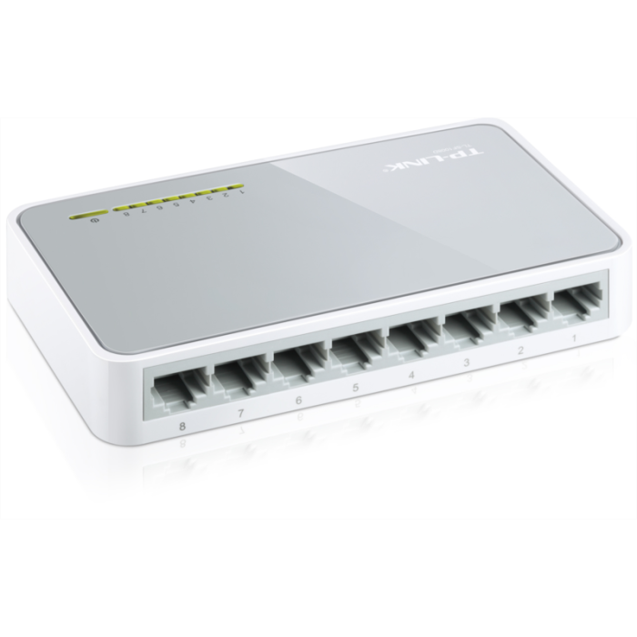 TP-LINK SF1008D 8 port SF1008D 100Mbps mrežno stikalo / switch TP-LINK SF1008D 8 port SF1008D 100Mbps mrežno stikalo / switch