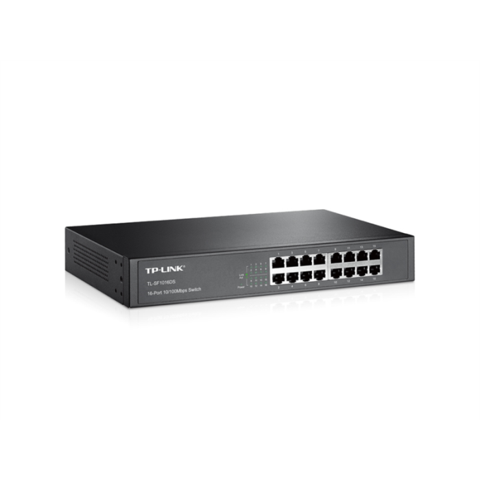 TP-LINK TL-SF1016DS 16 Port 100Mbps Rackmount mrežno stikalo / switch TP-LINK TL-SF1016DS 16 Port 100Mbps Rackmount mrežno stikalo / switch