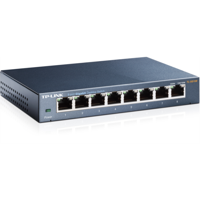 TP-LINK SG108 8 port Gigabit mrežno stikalo / switch TP-LINK SG108 8 port Gigabit mrežno stikalo / switch