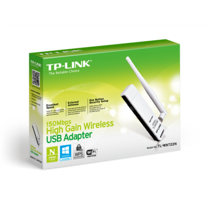 TP-LINK WN722N 150Mbps brezžična USB mrežna kartica TP-LINK WN722N 150Mbps brezžična USB mrežna kartica