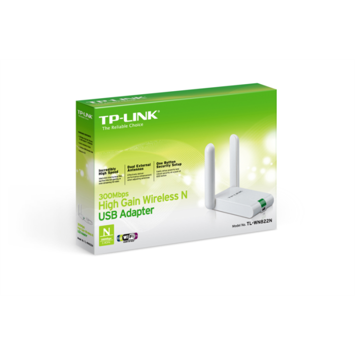 TP-LINK WN822N 300Mbps brezžična USB mrežna kartica z anteno TP-LINK WN822N 300Mbps brezžična USB mrežna kartica z anteno