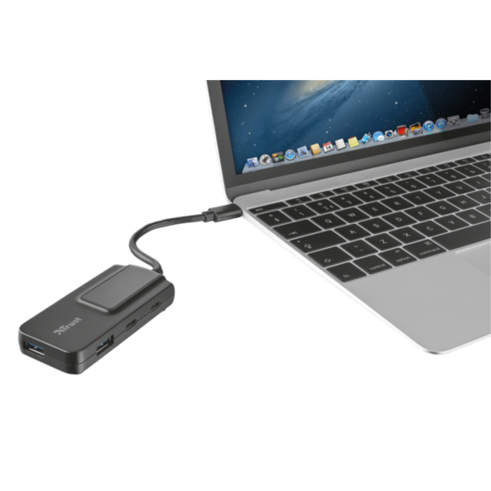 Trust 21321 Oila 2+2 port USB-c USB3.1 hub Trust 21321 Oila 2+2 port USB-c USB3.1 hub