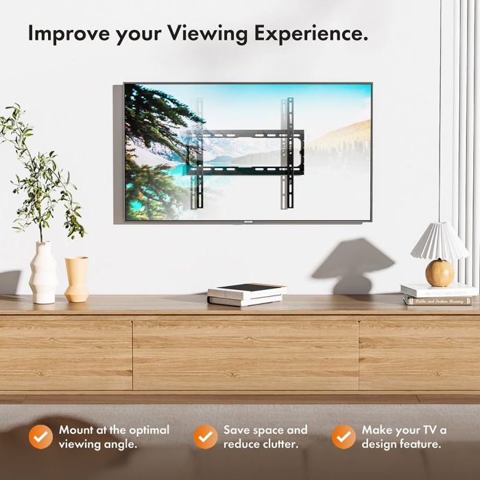 VonHaus 32-55 fiksen TV stenski nosilec do 35kg VonHaus 32-55 fiksen TV stenski nosilec do 35kg