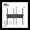 VonHaus 26-55 nagibni TV stenski nosilec do 40kg VonHaus 26-55 nagibni TV stenski nosilec do 40kg
