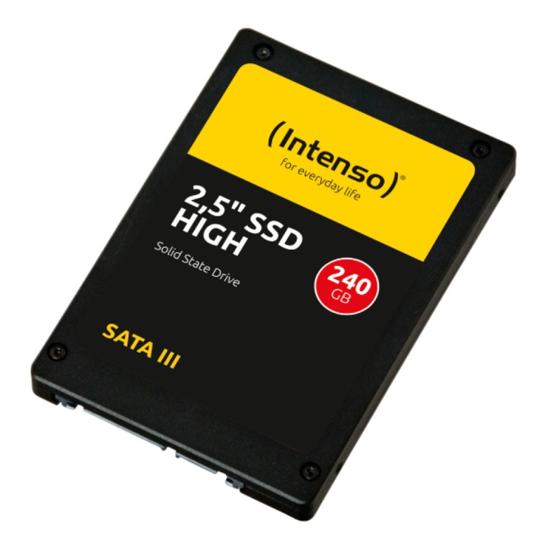 Disk SSD 6,4cm (2,5) SATA3 240GB Intenso High Performance 2,5 520/500MB/ (3813440) INTENSO Disk SSD 6,4cm (2,5) SATA3 240GB Intenso High Performance 2,5 520/500MB/ (3813440)