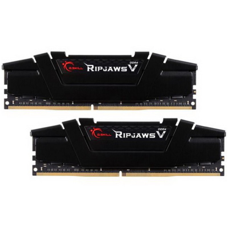 DDR4 32GB 3200MHz CL16 KIT (2x16GB) G.Skill Ripjaws XMP2.0 1,35V Gaming črna (F4-3200C16D-32GVK) G.Skill DDR4 32GB 3200MHz CL16 KIT (2x16GB) G.Skill Ripjaws XMP2.0 1,35V Gaming črna (F4-3200C16D-32GVK)