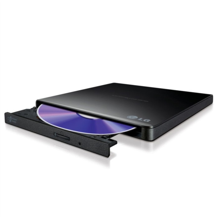 DVD-RW Externi LG GP57EB40 24x slim zunanji zapisovalnik, črn (GP57EB40.AHLE10B) DVD-RW Externi LG GP57EB40 24x slim zunanji zapisovalnik, črn (GP57EB40.AHLE10B)