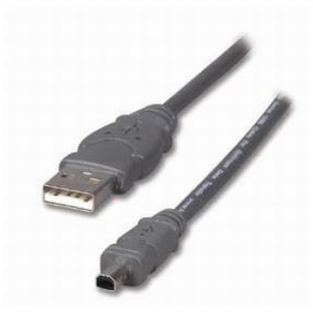 Kabel USB A => B Mini 4pin 1.8m Kabel USB A => B Mini 4pin 1.8m