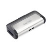 Spominski ključek 128GB USB 3.2/USB-C Sandisk Ultra Dual 150MB/s plastičen drsni srebrno-črn (SDDDC2-128G-G46) SANDISK Spominski ključek 128GB USB 3.2/USB-C Sandisk Ultra Dual 150MB/s plastičen drsni srebrno-črn (SDDDC2-128G-G46)