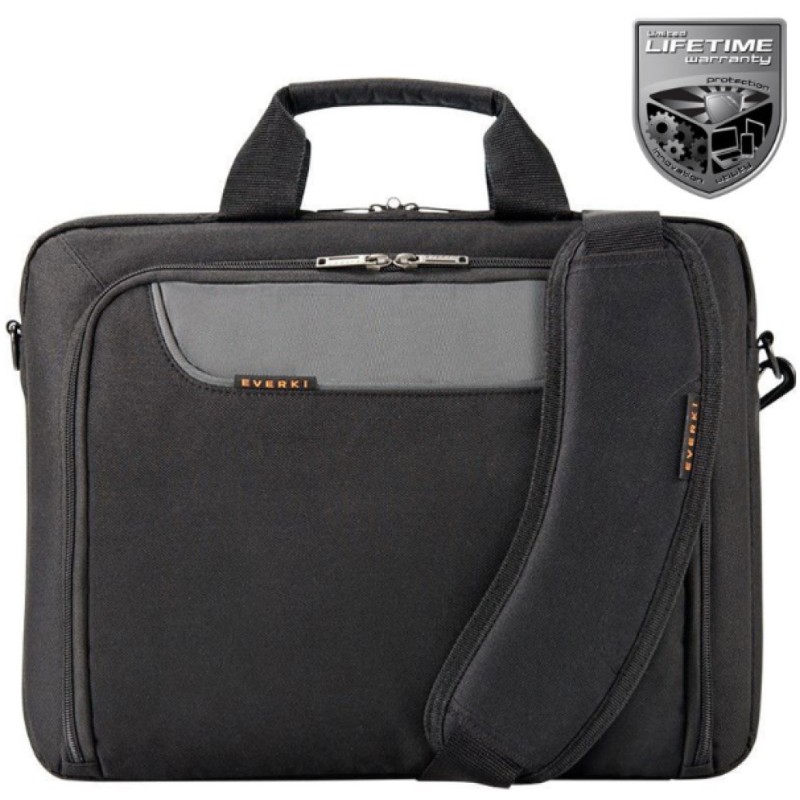 Torba za notesnik 43,9 cm (17,3″) Everiki Advance črna (EKB407NCH17)