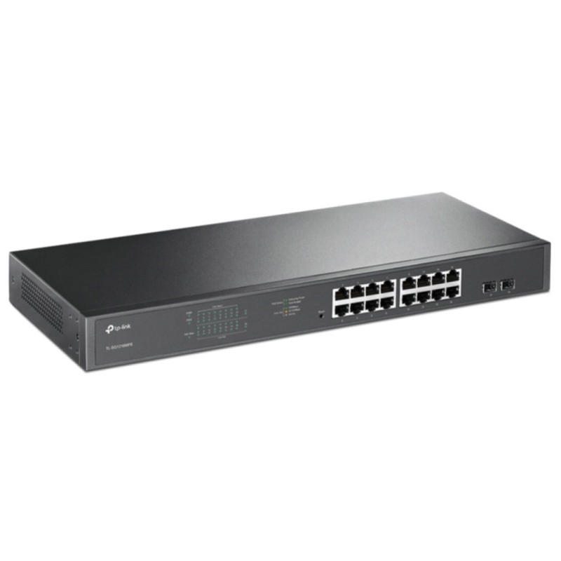 STIKALO 16-PORT TP-Link Easy Smart JetStream 100/1000 PoE+ (TL-SG1218MPE) TP-LINK STIKALO 16-PORT TP-Link Easy Smart JetStream 100/1000 PoE+ (TL-SG1218MPE)