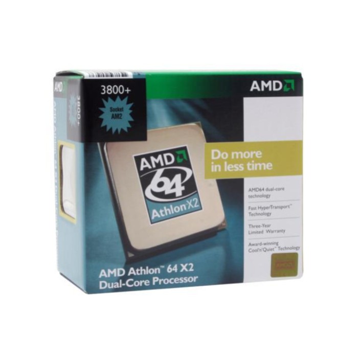 Procesor AMD AM2 Athlon 64 - 3800+ Tray Procesor AMD AM2 Athlon 64 - 3800+ Tray