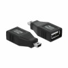 USB mini (5pin) => USB-A adapter Delock (65277) Delock USB mini (5pin) => USB-A adapter Delock (65277)