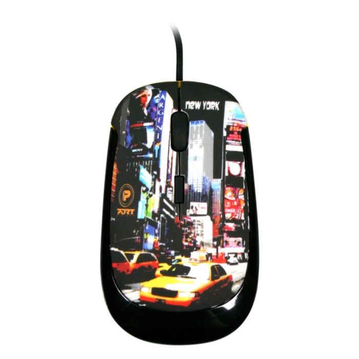 Miš Port NewYork Optična USB (180716) Miš Port NewYork Optična USB (180716)