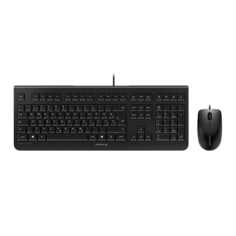 Tipkovnica +MIŠ Cherry DC 2000 črna USB SLO (JD-0800SL-2) Cherry Tipkovnica +MIŠ Cherry DC 2000 črna USB SLO (JD-0800SL-2)