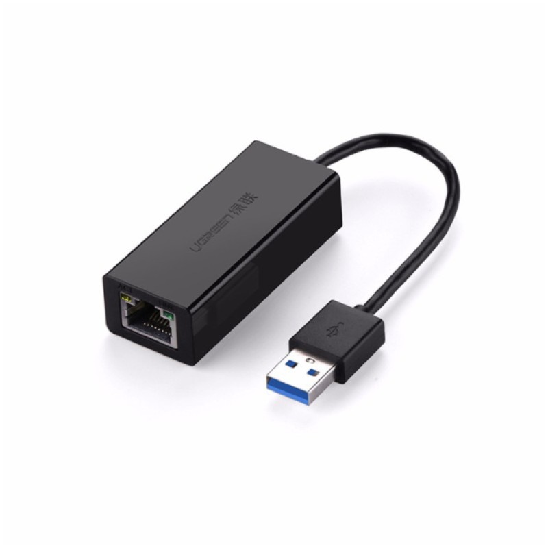Mrežni adapter USB 3.0 => LAN RJ45 100/1000 Ugreen (20256) UGREEN Mrežni adapter USB 3.0 => LAN RJ45 100/1000 Ugreen (20256)