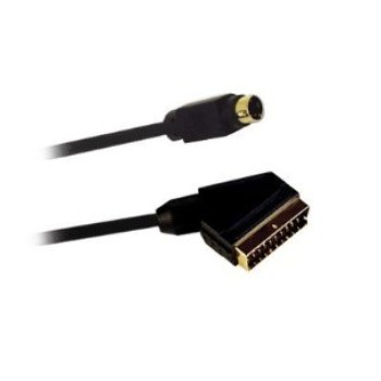 Video adapter SCART - S-VHS 4 PIN 5M (ZLATI KONE) Video adapter SCART - S-VHS 4 PIN 5M (ZLATI KONE)
