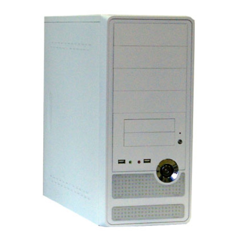 Ohišje Premium PA806  MidiATX - bela