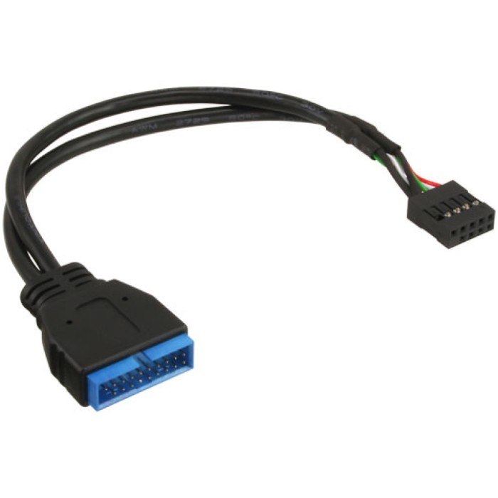 Adapter MB interni USB 3.0 (m) => USB 2.0 (ž) dolžina 30cm Delock (83281) Adapter MB interni USB 3.0 (m) => USB 2.0 (ž) dolžina 30cm Delock (83281)