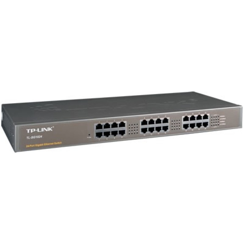 STIKALO 24-PORT TP-Link 100/1000 Rack (TL-SG1024) TP-LINK STIKALO 24-PORT TP-Link 100/1000 Rack (TL-SG1024)