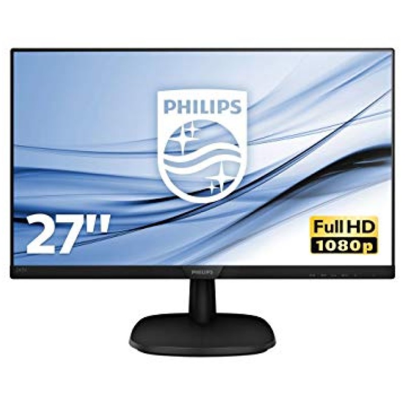 Monitor Philips 68,5 cm (27,0) 273V7QJAB 1920x1080 IPS 5ms VGA HDMI DisplayPort zvočniki