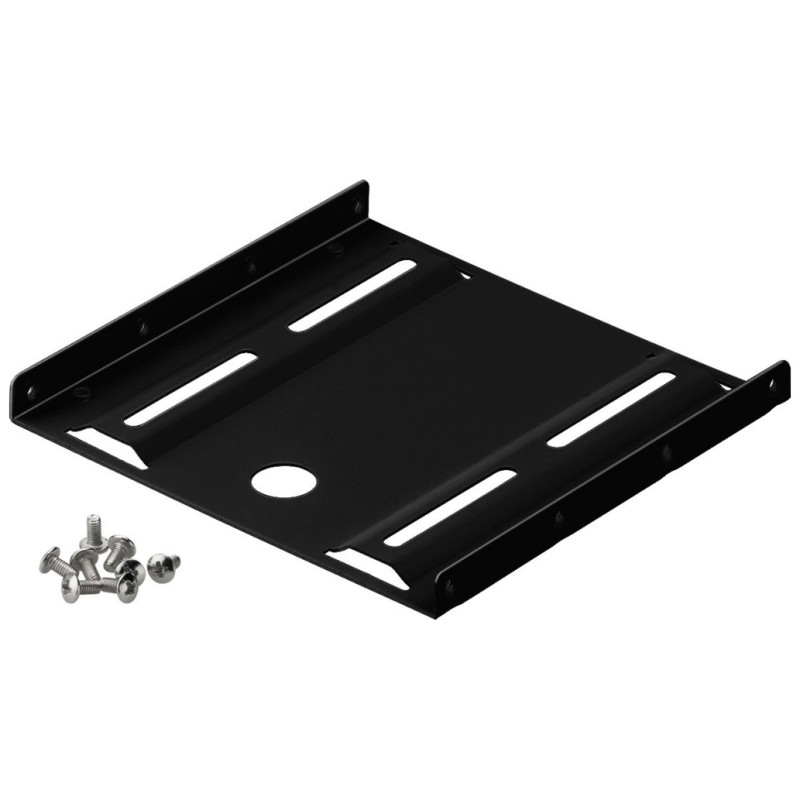 Nosilec za HDD 2,5 => 3,5 Goobay kovinski HDD/SSD - s priloženimi vijaki