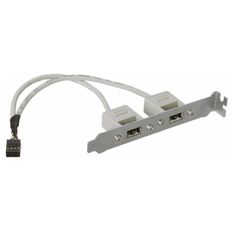 Adapter MB interni USB 2.0 => 2x USB 2.0 PCI slot 20cm 2x5PIN Razni Adapter MB interni USB 2.0 => 2x USB 2.0 PCI slot 20cm 2x5PIN