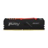 DDR4 32GB 3200MHz CL16 1x32GB Kingston RGB Fury Beast XMP2.0 1,35V Gaming črna (KF432C16BBA/32) KINGSTON DDR4 32GB 3200MHz CL16 1x32GB Kingston RGB Fury Beast XMP2.0 1,35V Gaming črna (KF432C16BBA/32)