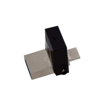 Spominski ključek 16GB USB 3.0 Kingston 70MB/s 10MB/s - plastičen/duo/črn (DTDUO3/16GB) Spominski ključek 16GB USB 3.0 Kingston 70MB/s 10MB/s - plastičen/duo/črn (DTDUO3/16GB)