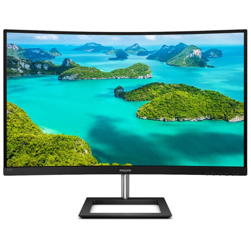 Monitor Philips 80,1 cm (31,5) 325E1C 2560x1440 Curved 75Hz VA 4ms HDMI DisplayPort 3H sRGB122,6% FreeSync PHILIPS Monitor Philips 80,1 cm (31,5) 325E1C 2560x1440 Curved 75Hz VA 4ms HDMI DisplayPort 3H sRGB122,6% FreeSync