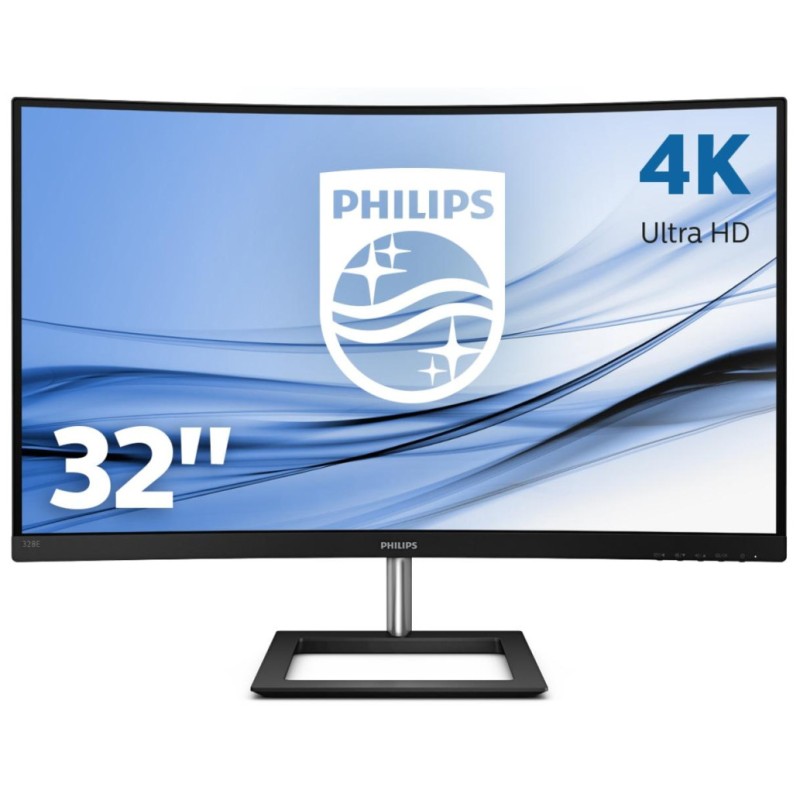 Monitor Philips 80,1 cm (31,5) 328E1CA 3840x2160 UHD 4K Curved VA 4ms HDMI DisplayPort zvočniki 3H sRGB 99% PHILIPS Monitor Philips 80,1 cm (31,5) 328E1CA 3840x2160 UHD 4K Curved VA 4ms HDMI DisplayPort zvočniki 3H sRGB 99%