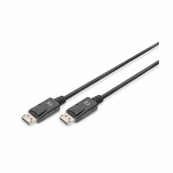 Kabel DisplayPort (m) => DisplayPort (m) 2,0m 4K/60Hz črn Digitus (AK-340100-020-S)